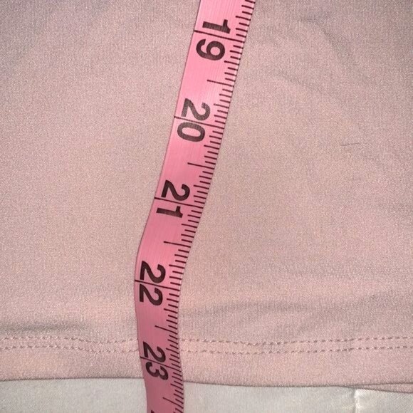 Carmen Marc Valvo Womens Ruffle Sleeve Blouse XL Pink - Picture 7 of 8